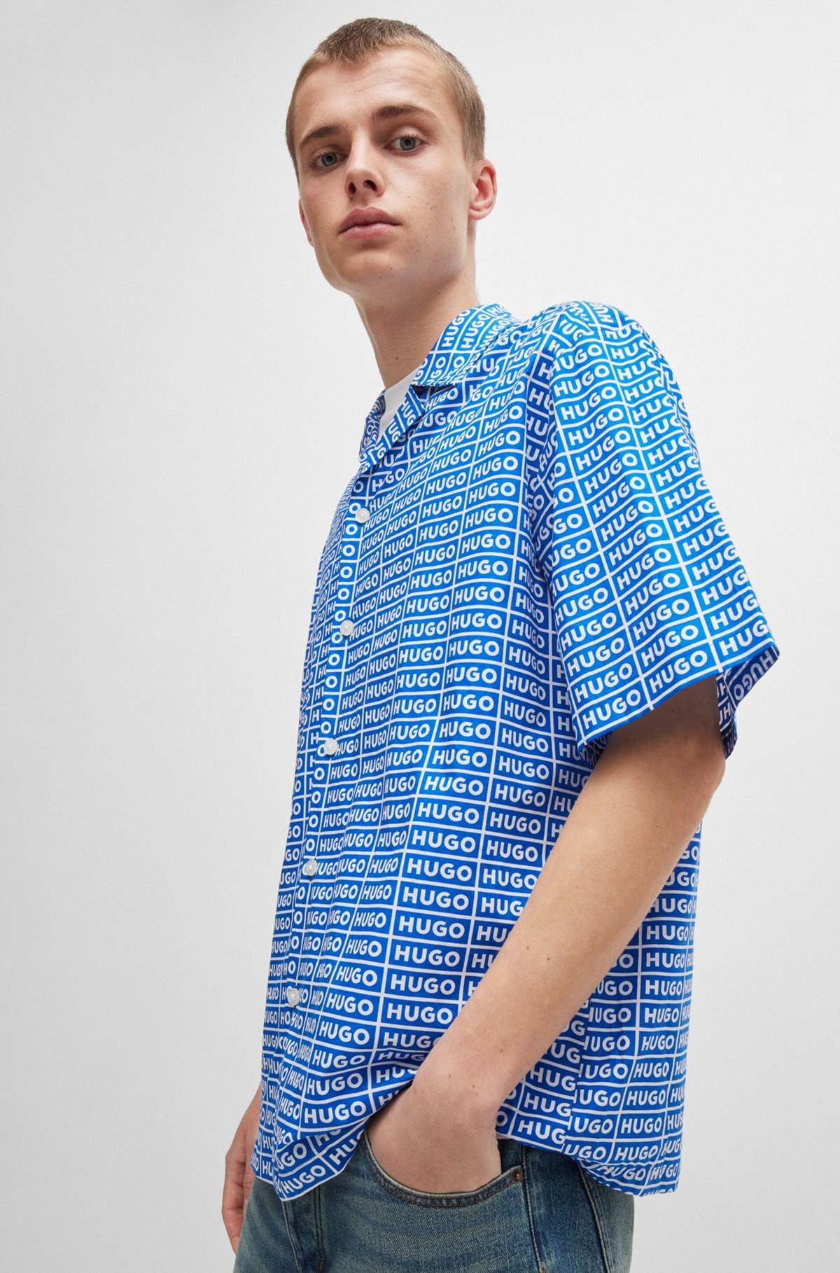 OVERSIZE-FIT SHIRT WITH PRINT - 6
