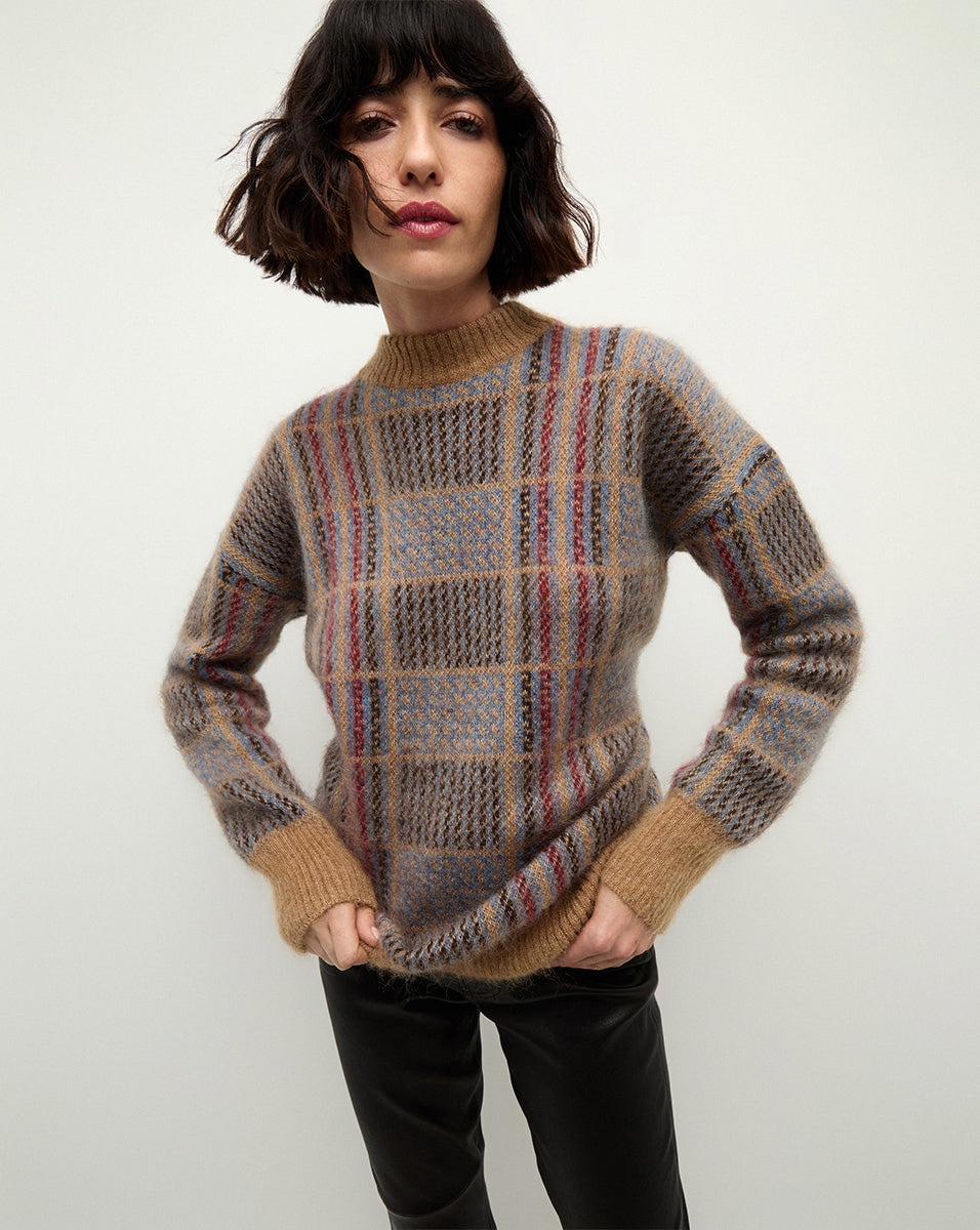 BRISTOL PLAID SWEATER - 2