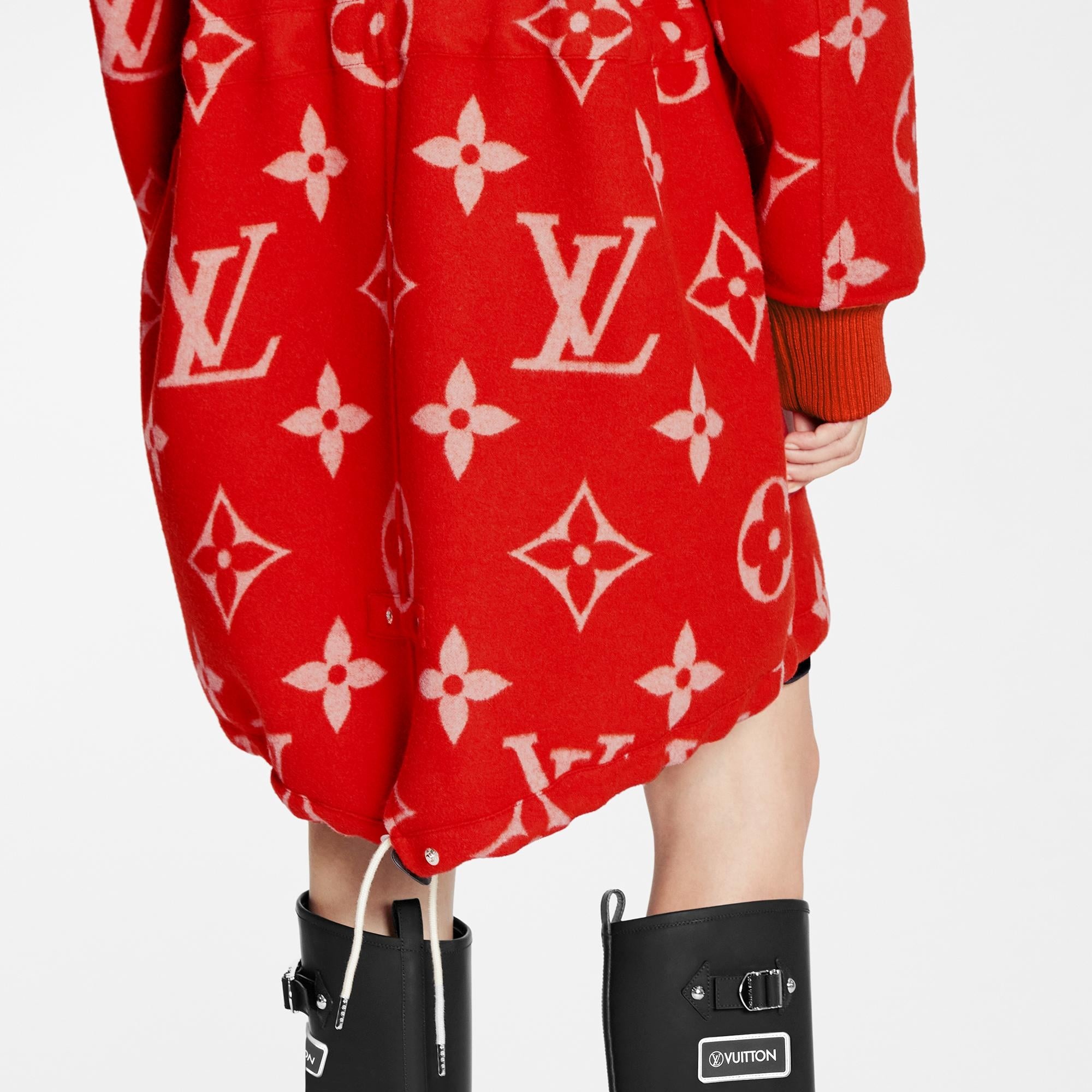 Reversible Monogram Cashgora Parka - 5
