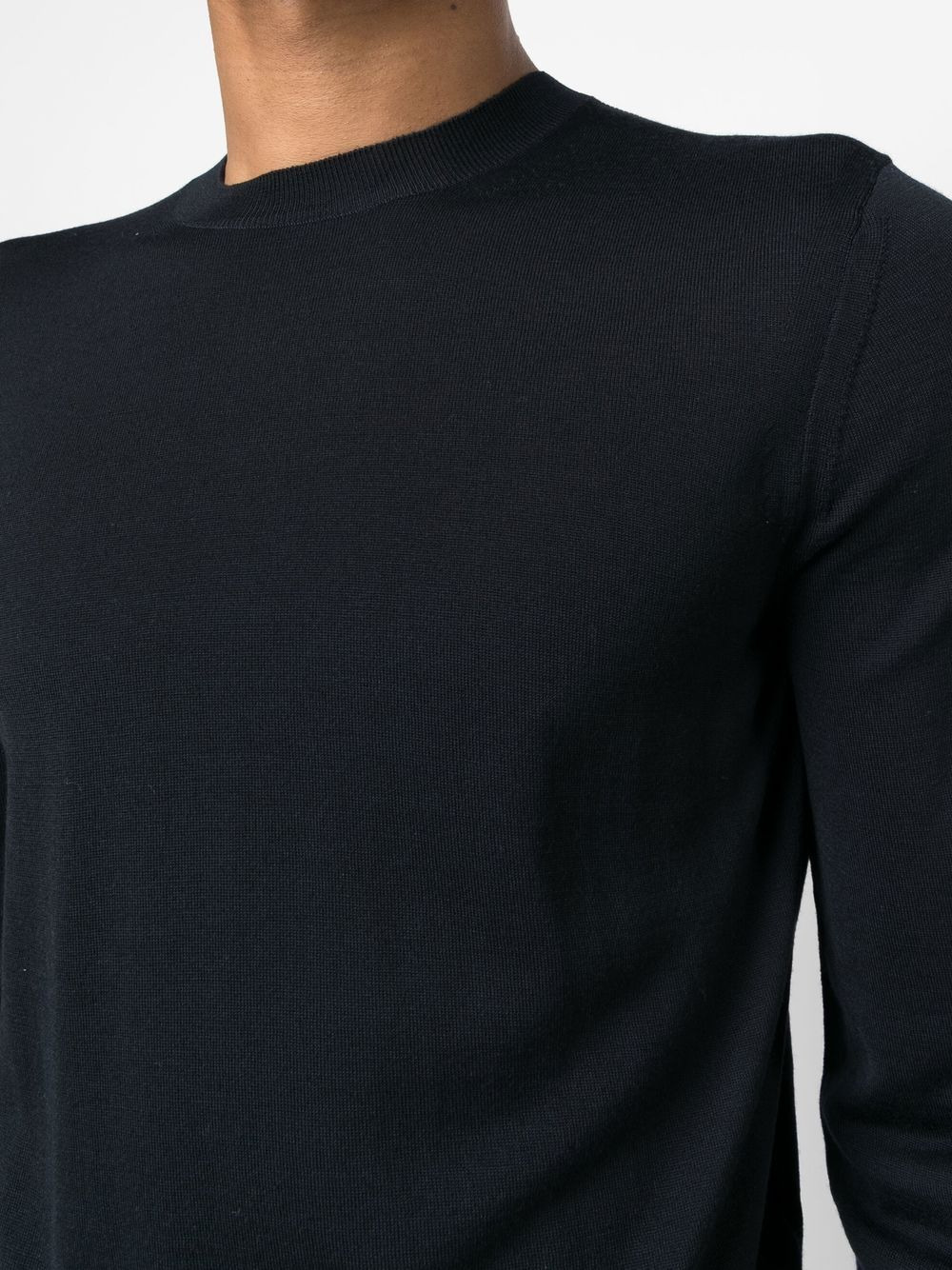 fine-knit wool jumper - 5
