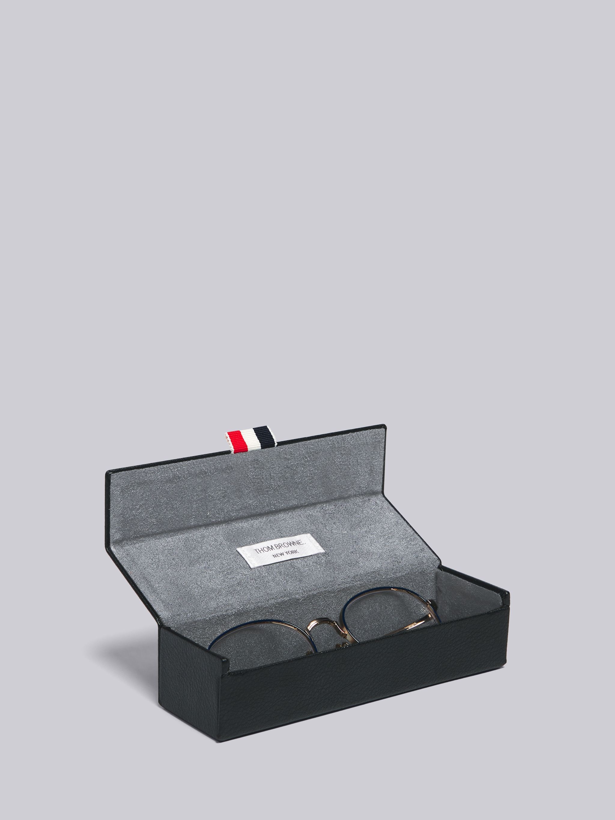 TB119 - Navy and White Gold Pantos Eyeglasses - 5
