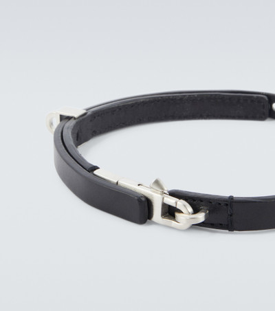 Rick Owens Leather choker outlook