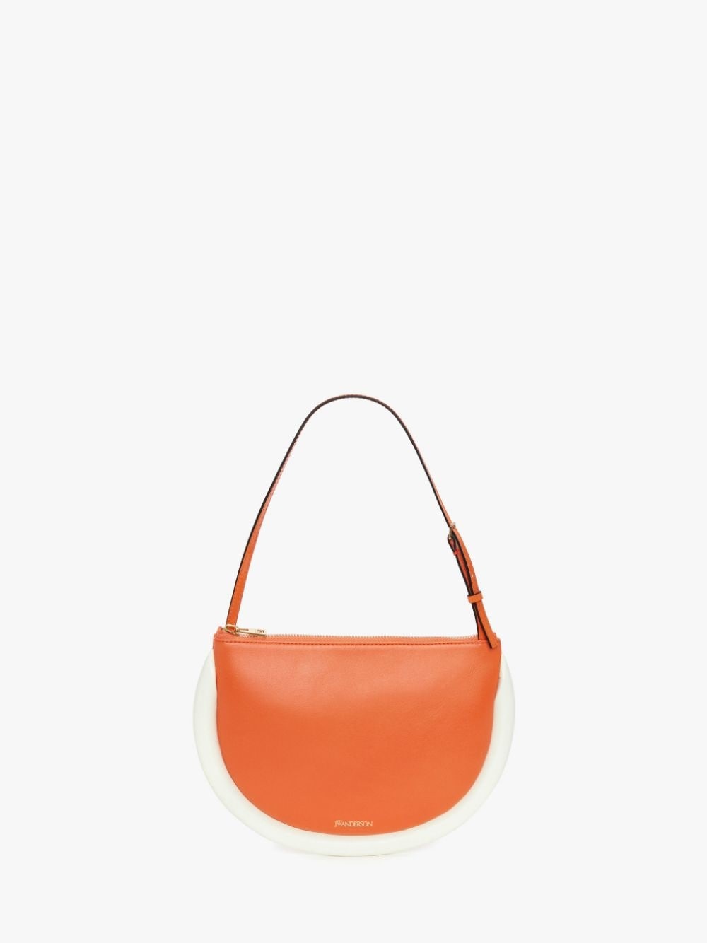 BUMPER-MOON LEATHER SHOULDER BAG - 1