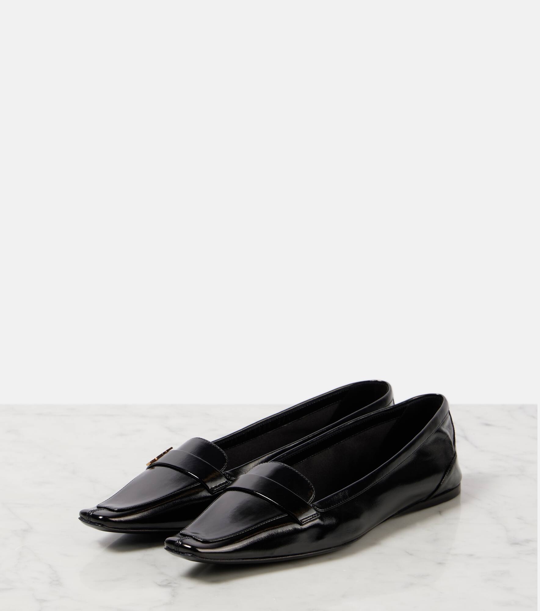 Poppy leather ballet flats - 4