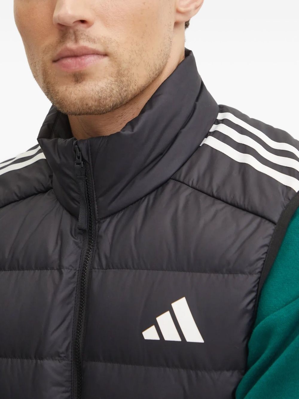 three-stripe padded gilet - 5