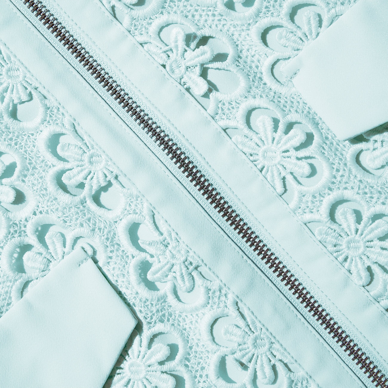 Blue Daisy Guipure Jacket - 5