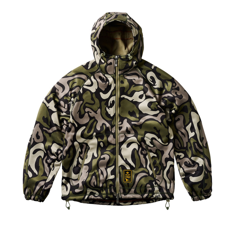 PALACE MAHARISHI NINJA SOFT SHELL JACKET DPM KOR OM 1