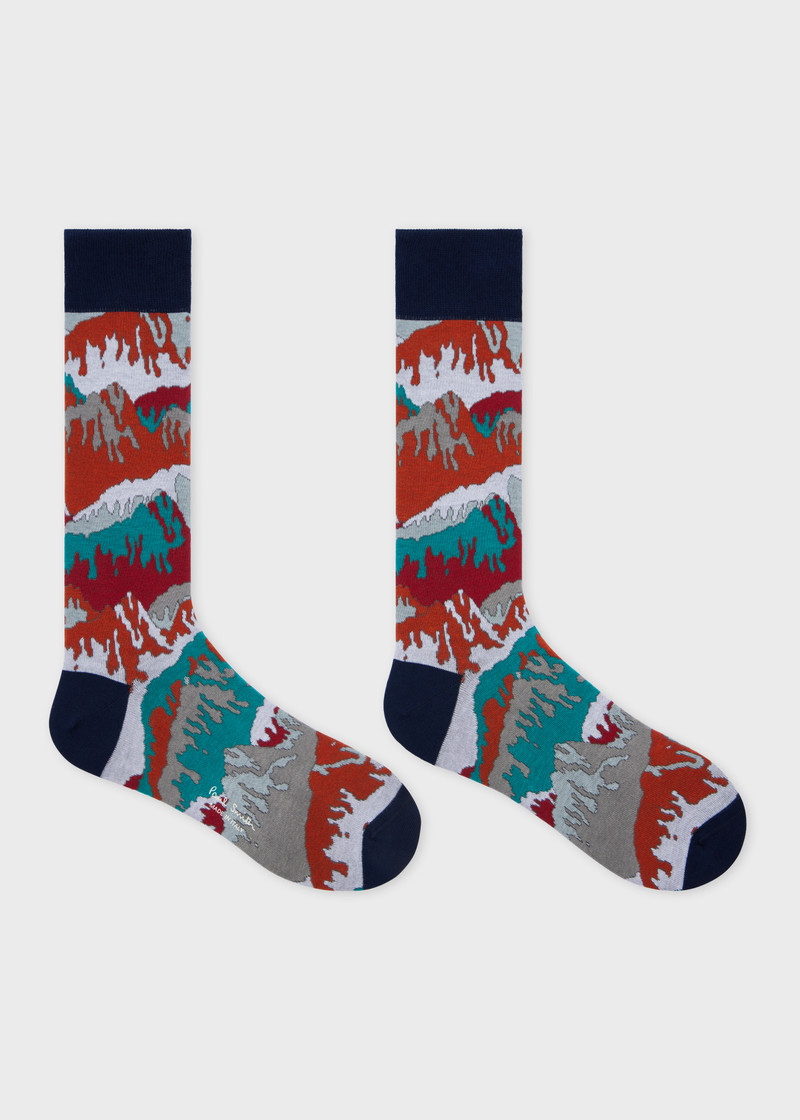 Paul Smith Navy Mountain Socks outlook