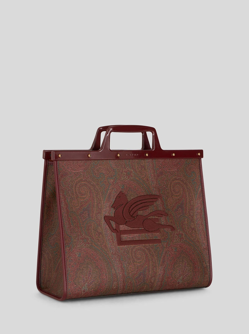 MEDIUM PAISLEY LOVE TROTTER BAG 5