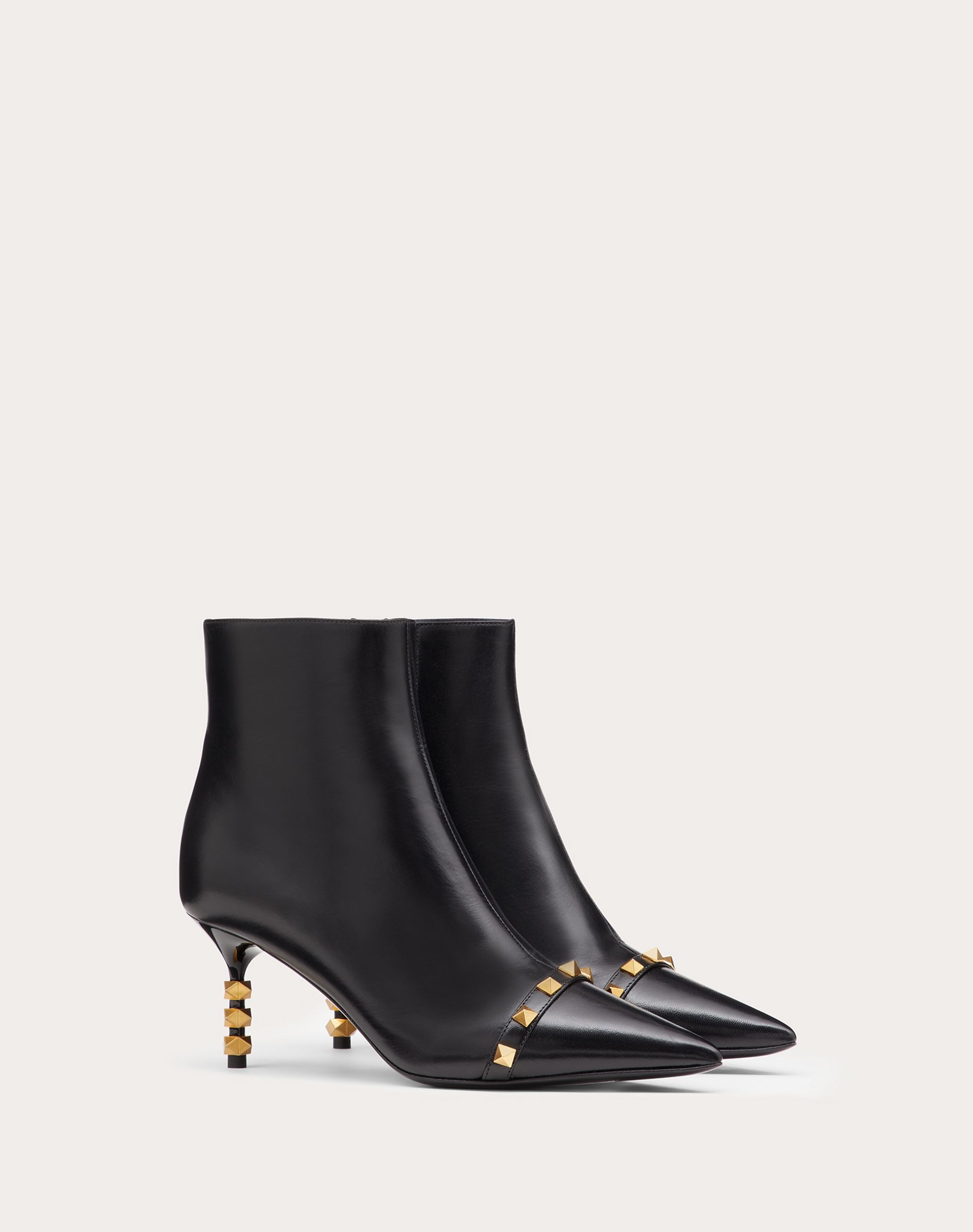 ROCKSTUD KIDSKIN ANKLE BOOT WITH SCULPTED HEEL 70 MM - 2