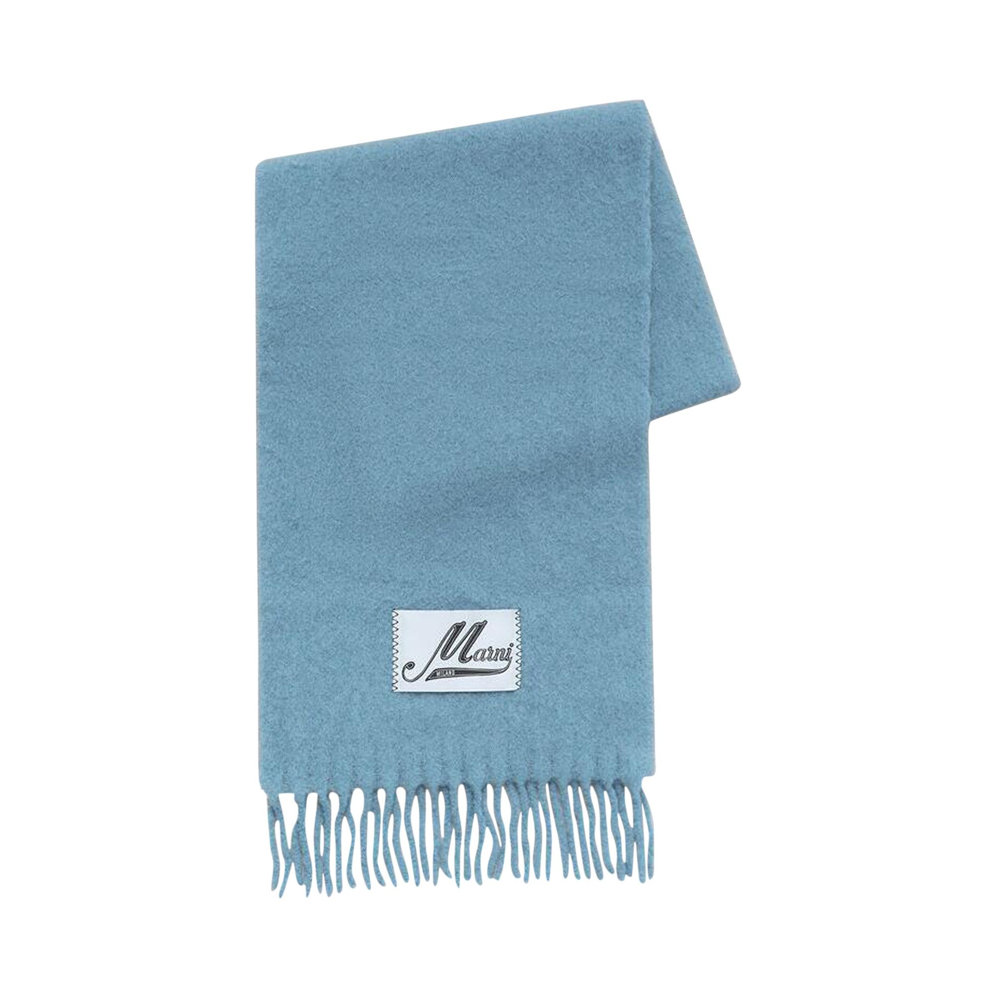 Marni Alpaca Scarf 'Lake' - 1