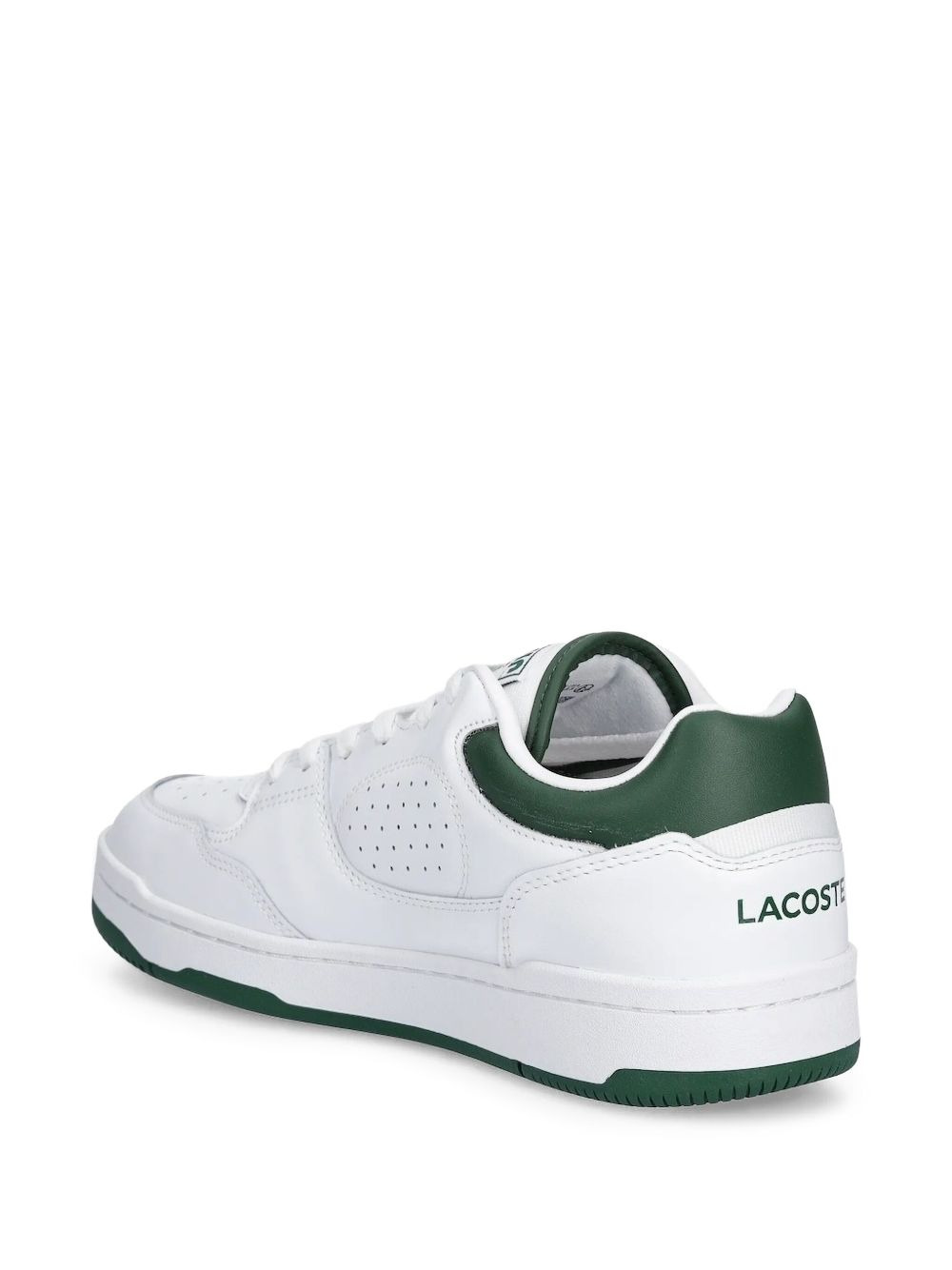 leather logo-detail sneakers - 3