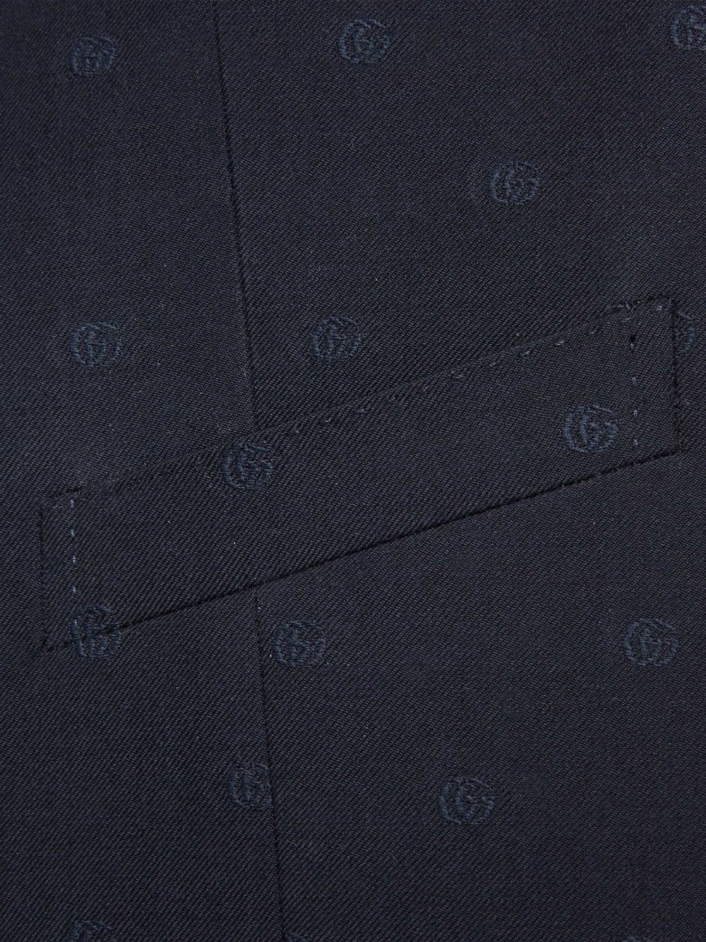 Double G wool waistcoat - 2