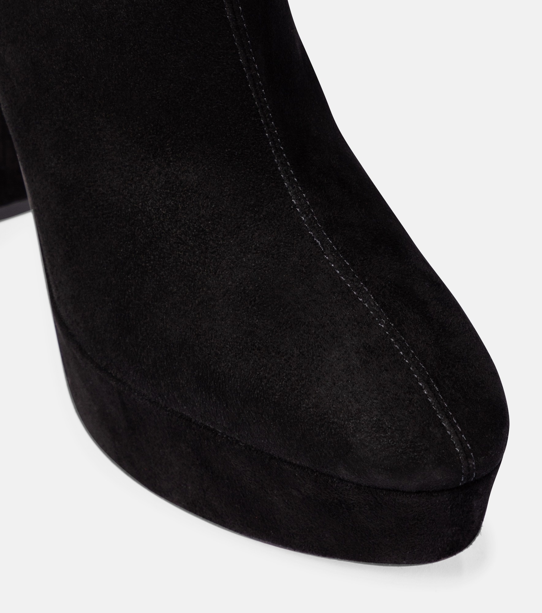Saint Honore 120 suede platform ankle boots - 6