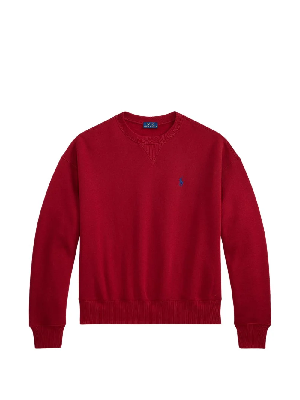 embroidered Pony fleece sweatshirt - 1