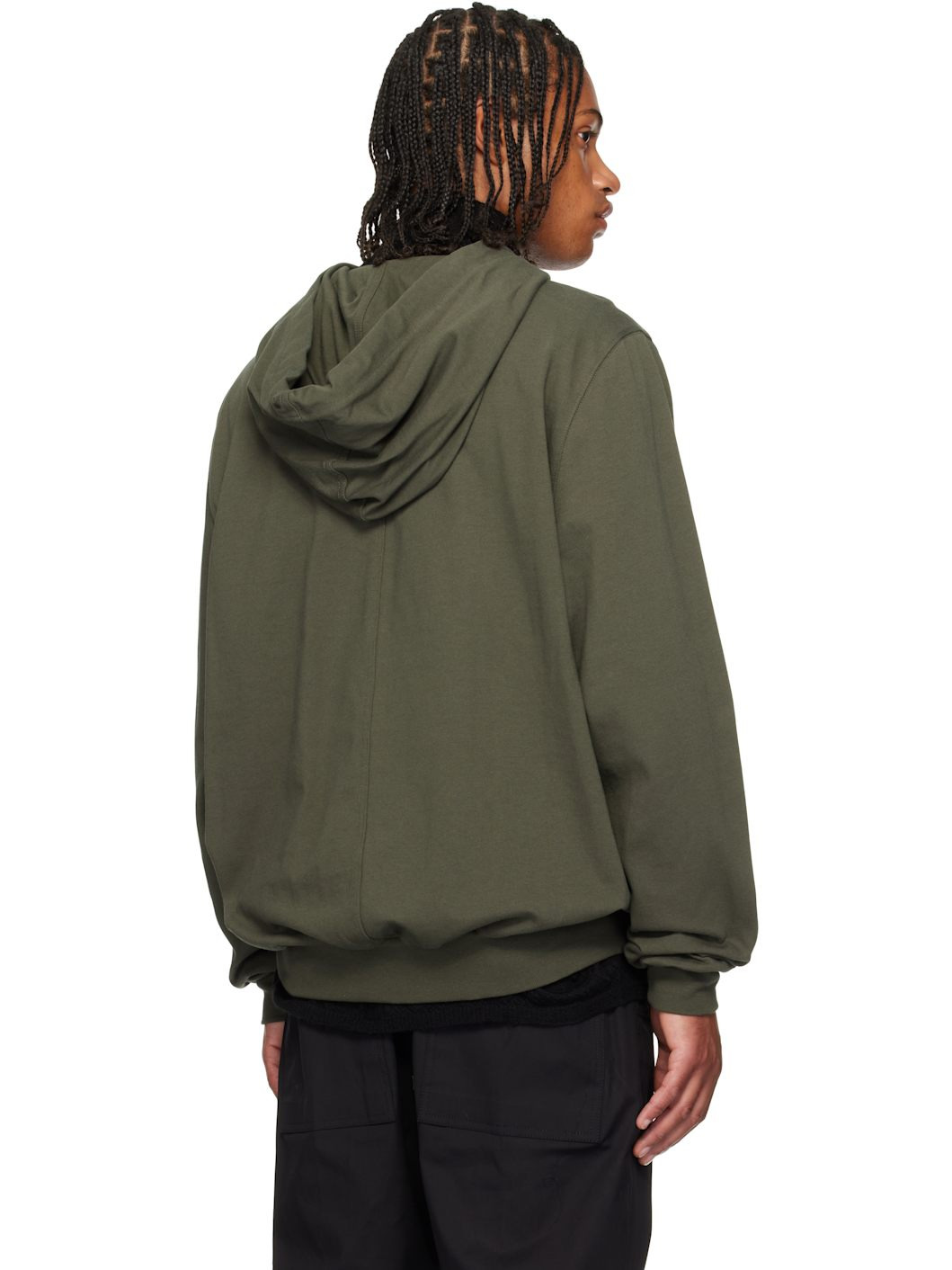 Khaki Concordians Heavy Jersey Hoodie - 3