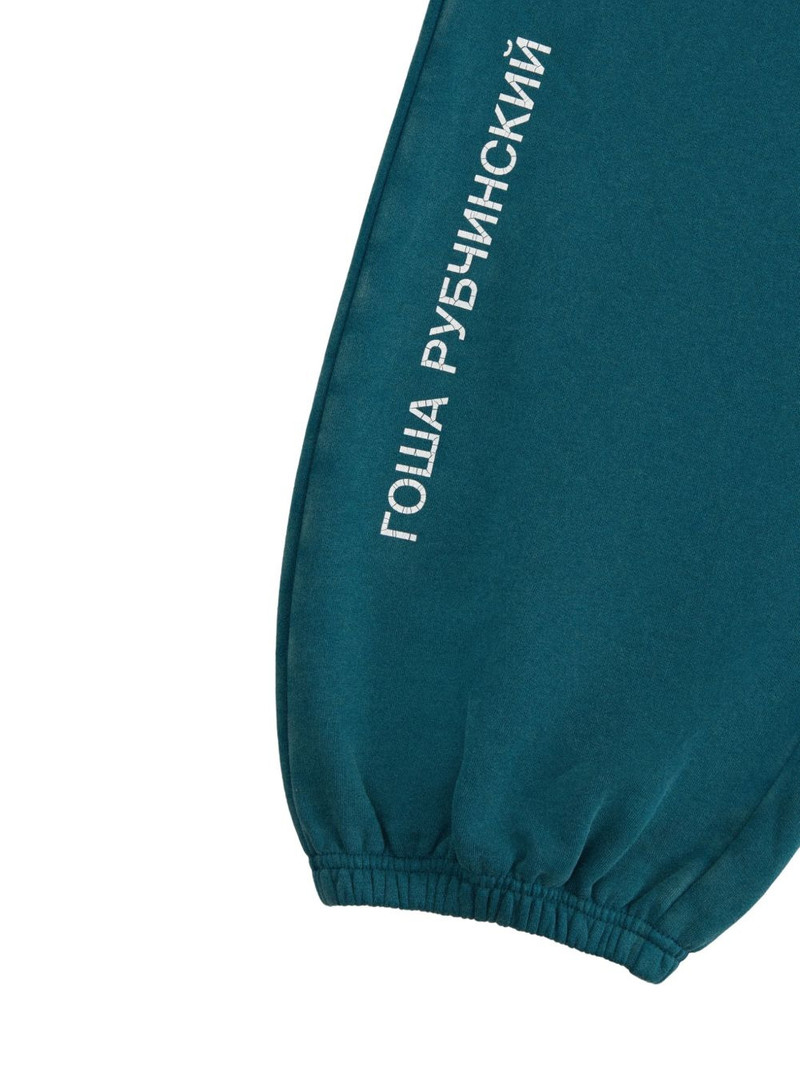 logo-print track pants 4