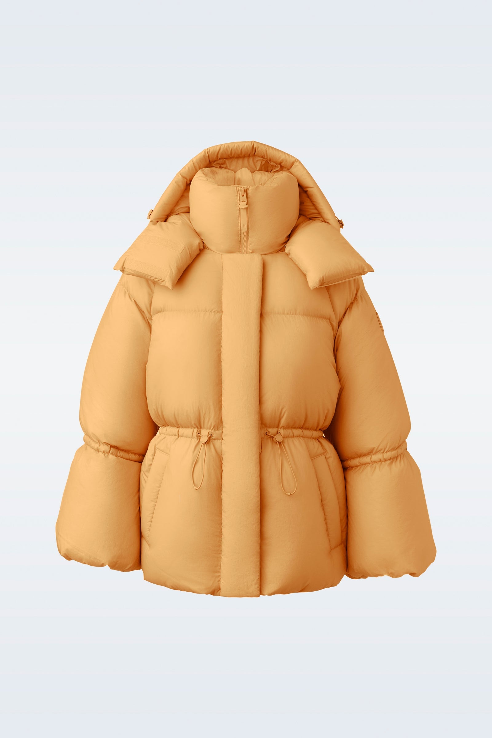 LEONE 2-in-1 down jacket with removable hood - 1