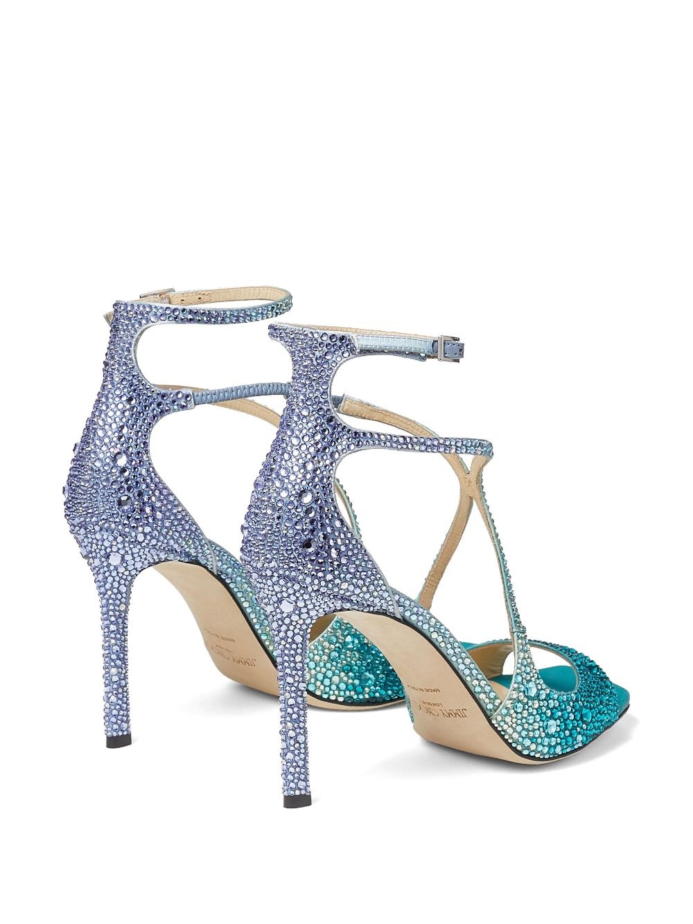 Azia crystal-embellished sandals - 3