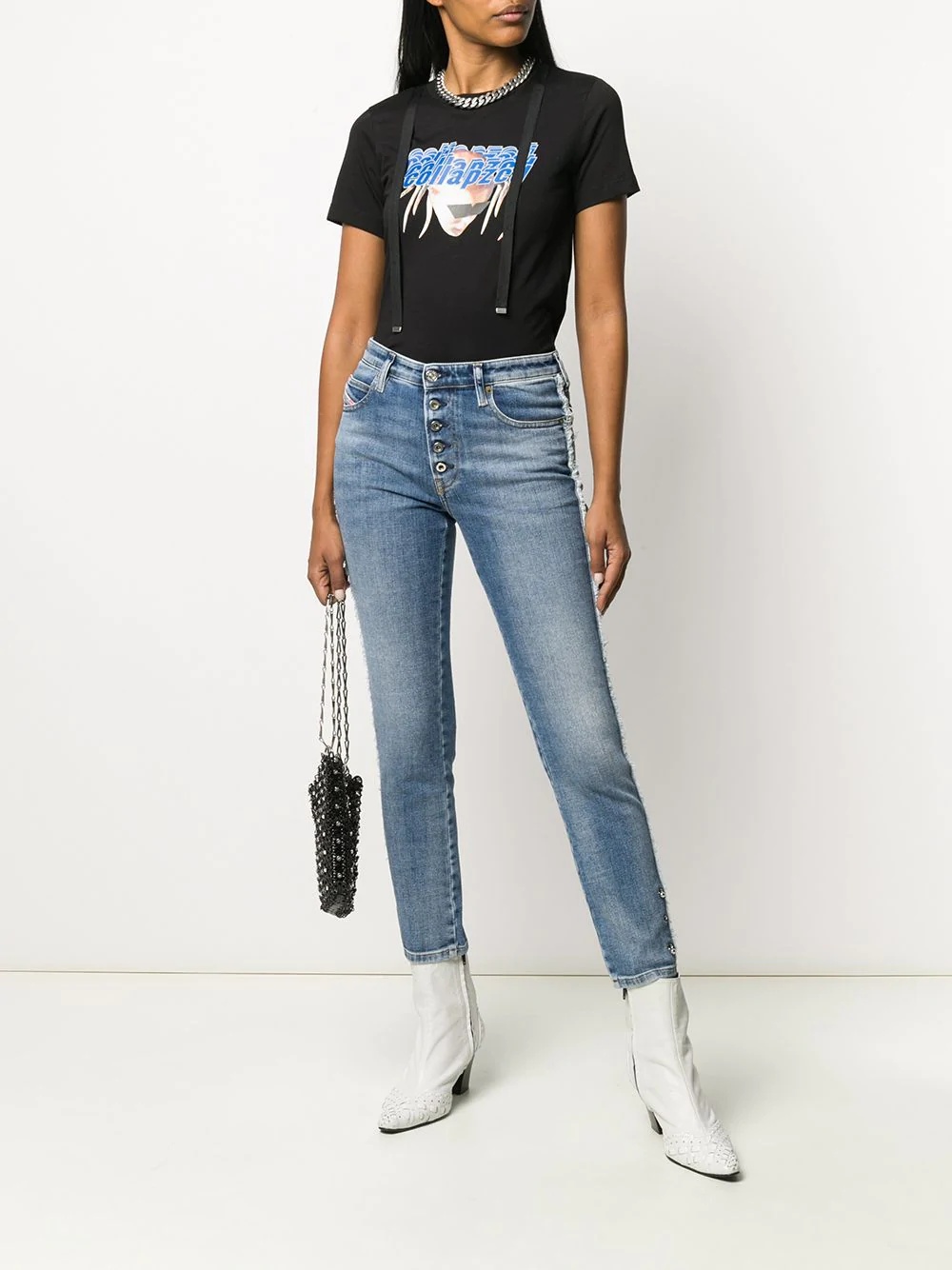 low-waist boyfriend jeans - 2