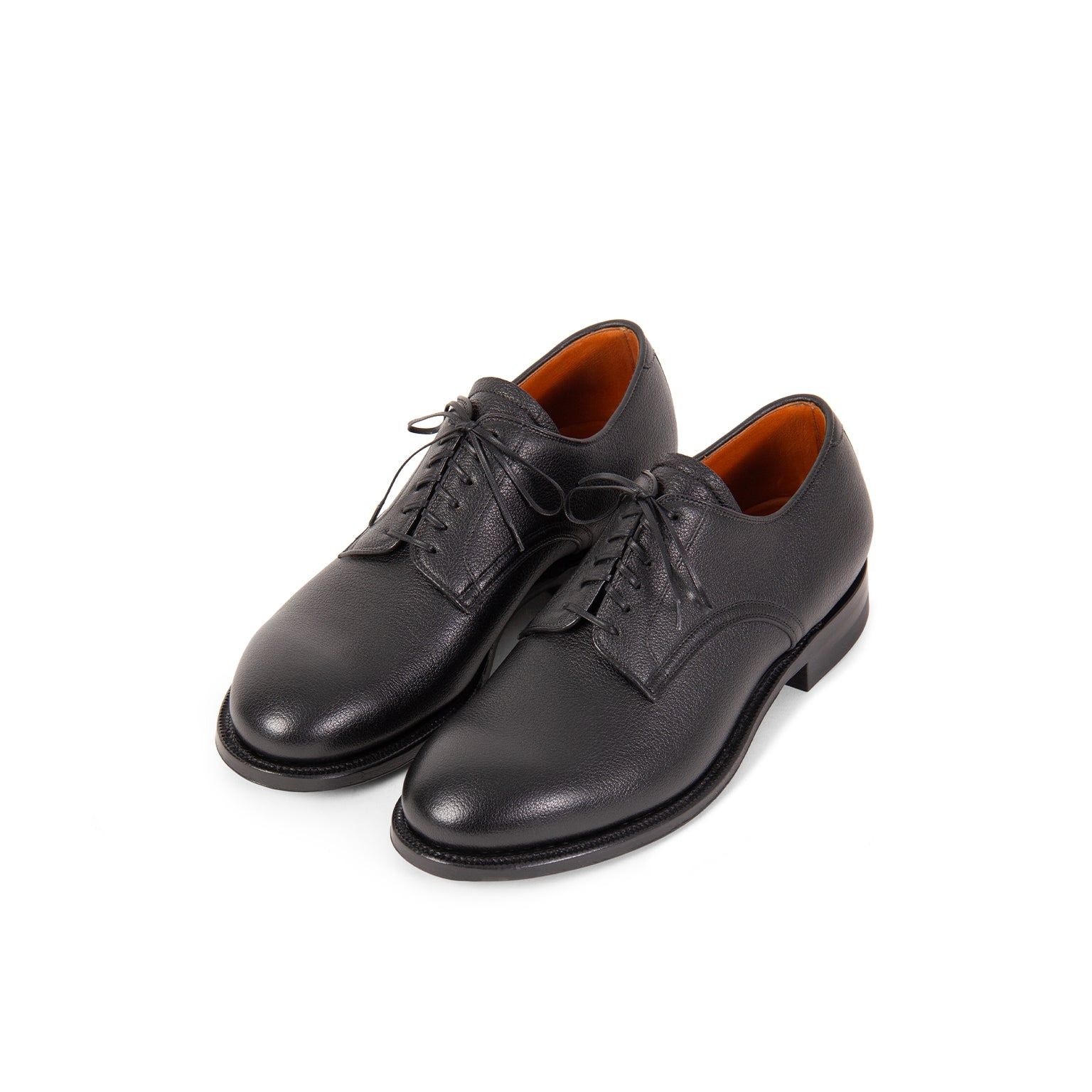 Navvy Cut Shoe - Black Tanganiyka (Pre-Order) - 3