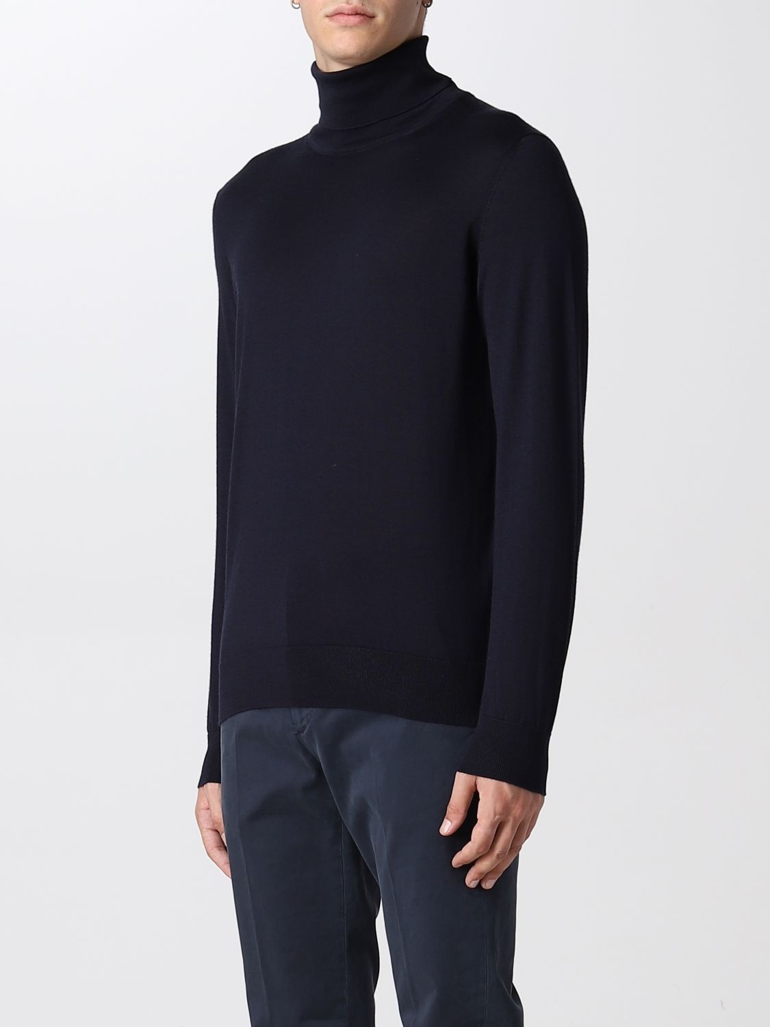 Zegna Sweater Men Blue 1 - 3