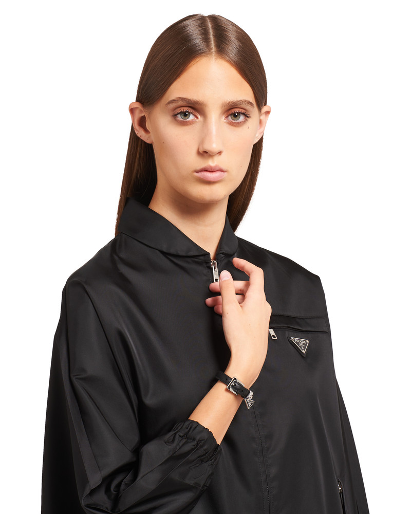 Prada Saffiano leather bracelet outlook