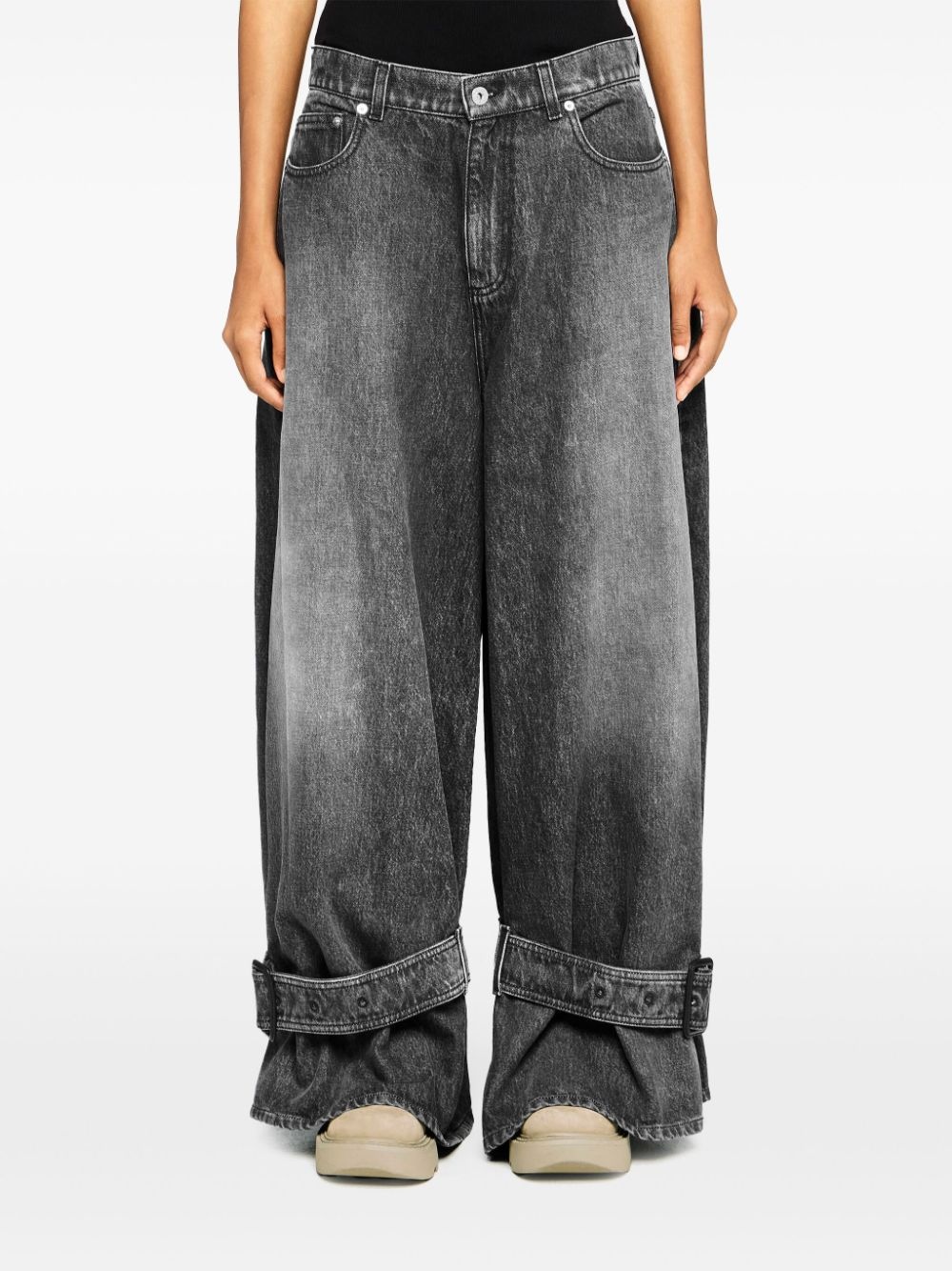 buckled jeans - 3