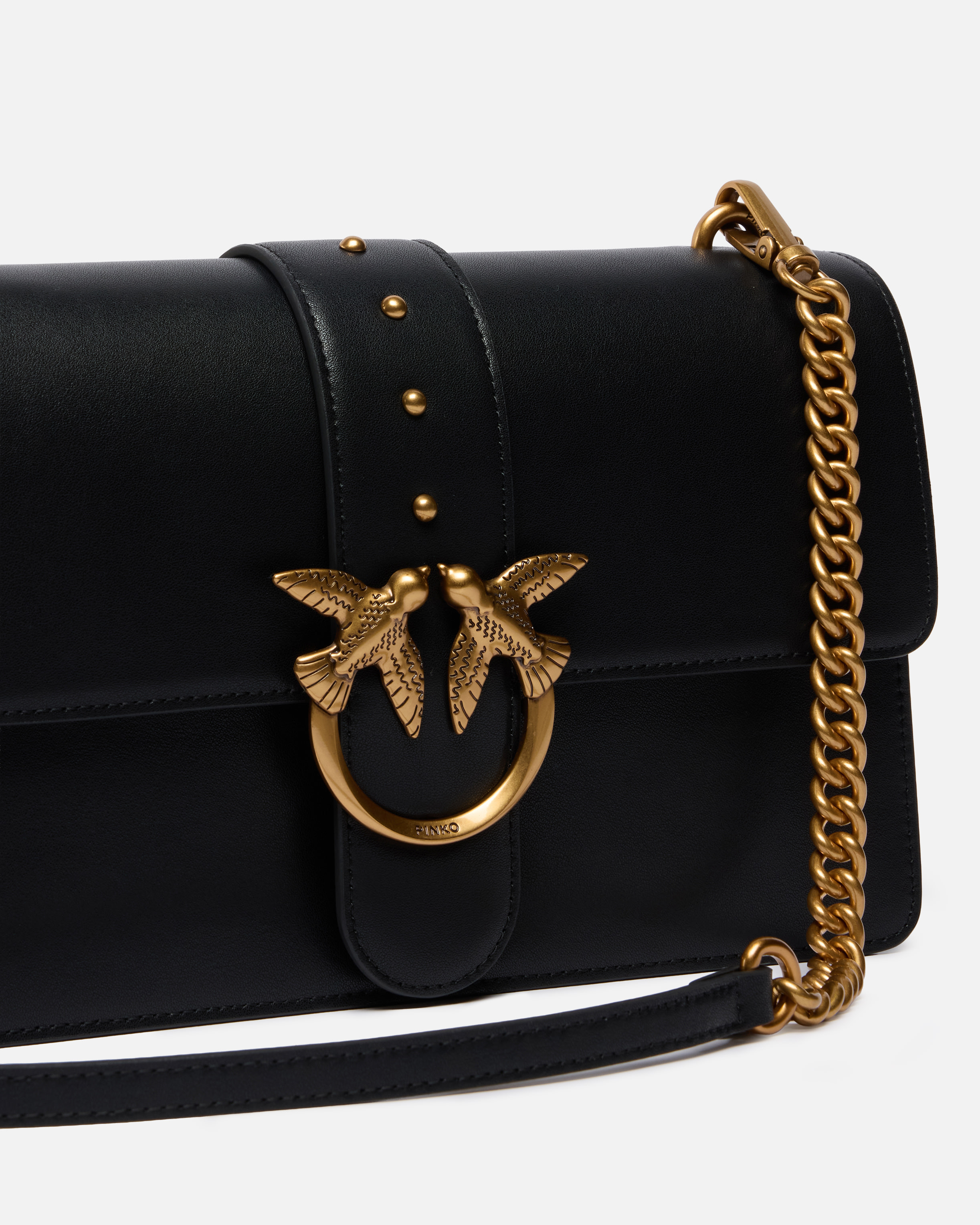 LOVE BAG ONE MEDIUM HANDBAG IN LEATHER - 3