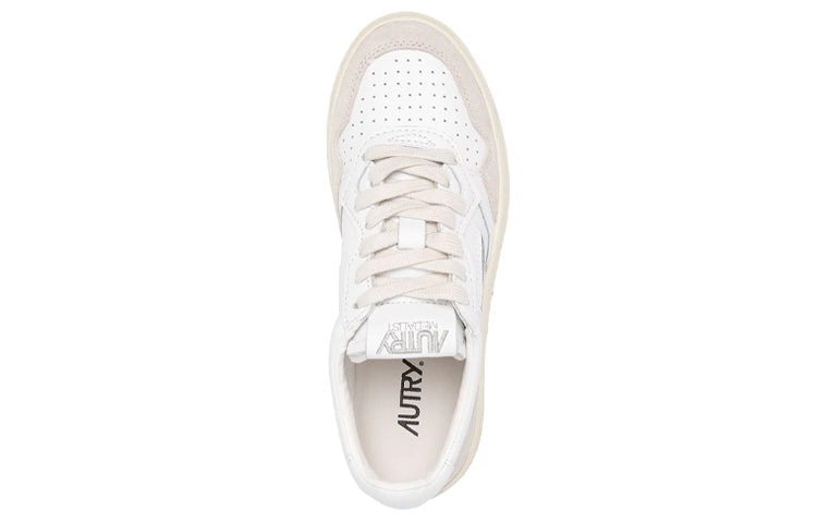 (WMNS) Autry Medalist Low 'White Suede' AULW-LS33 - 4
