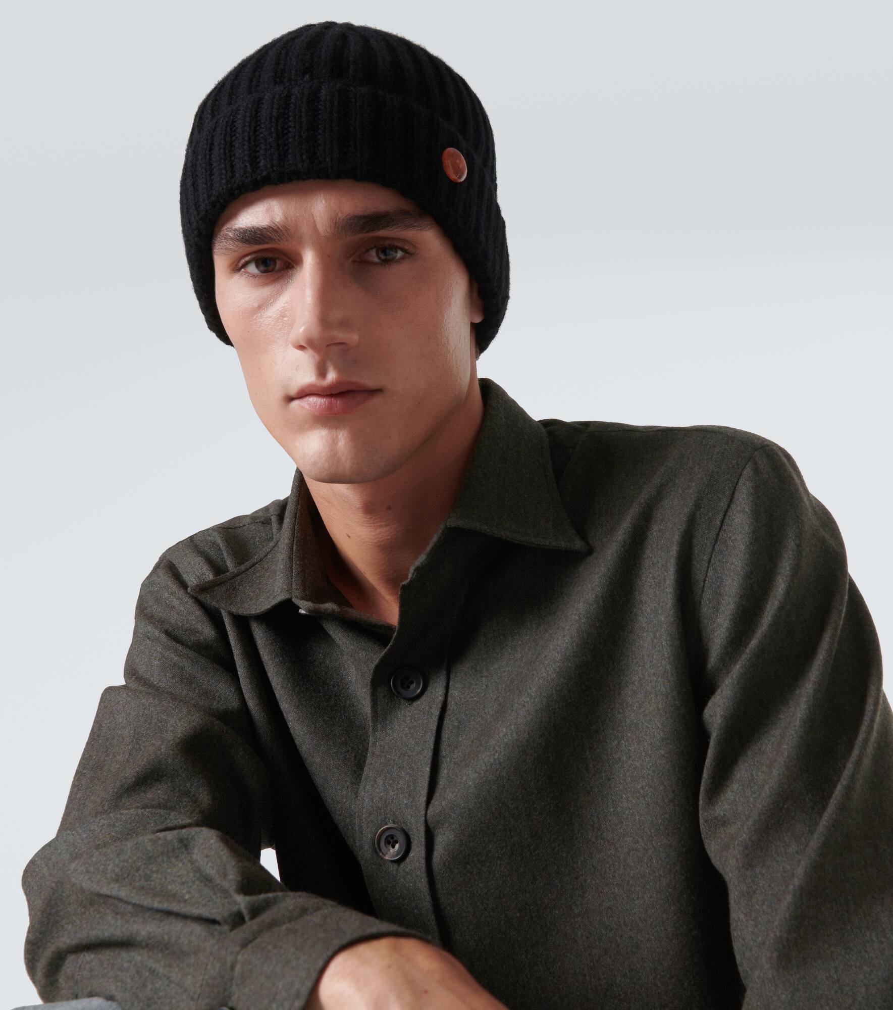 Molly Hogan ribbed-knit cashmere beanie - 2