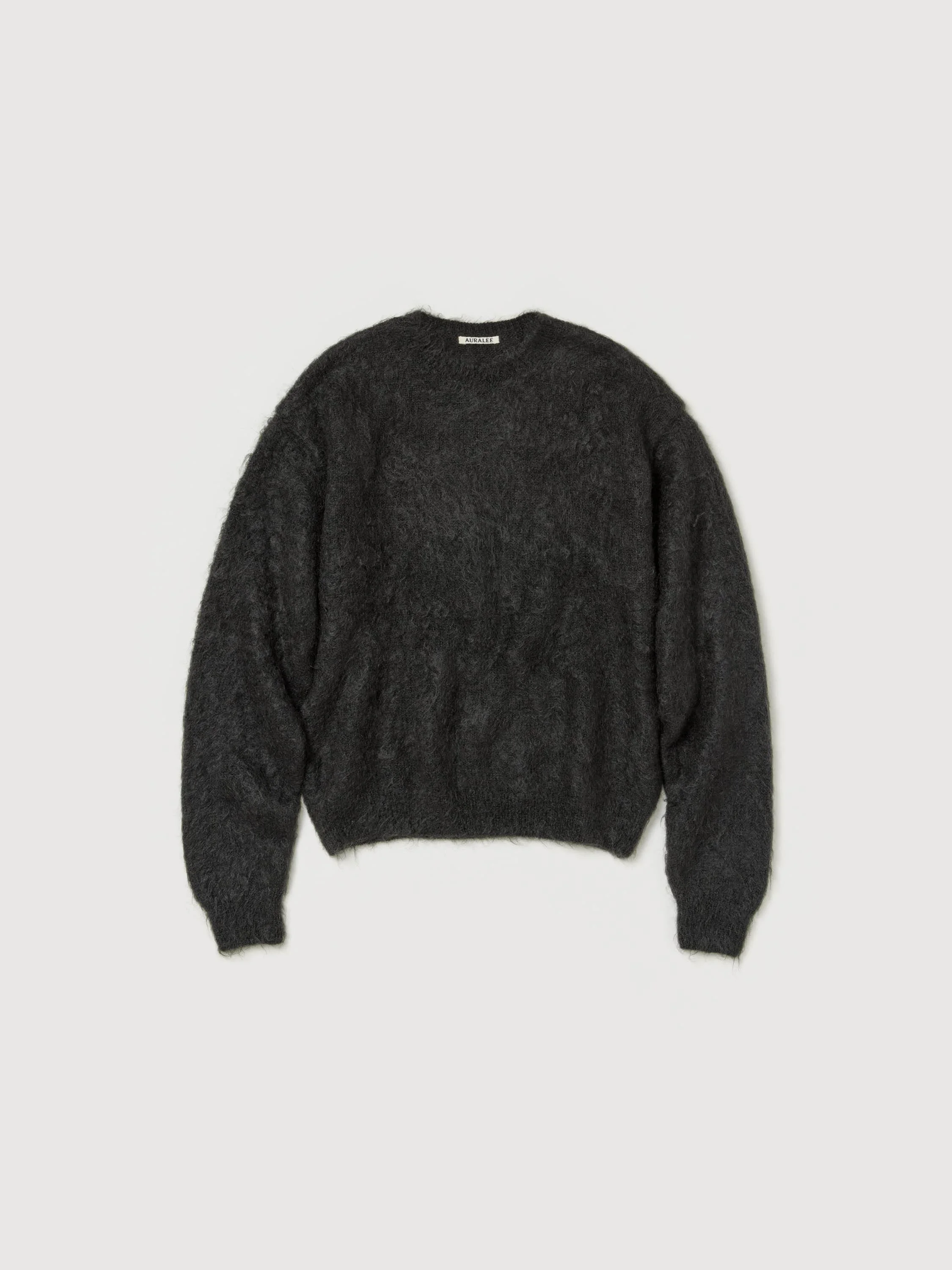 BRUSHED SUPER KID MOHAIR KNIT P/O - 1
