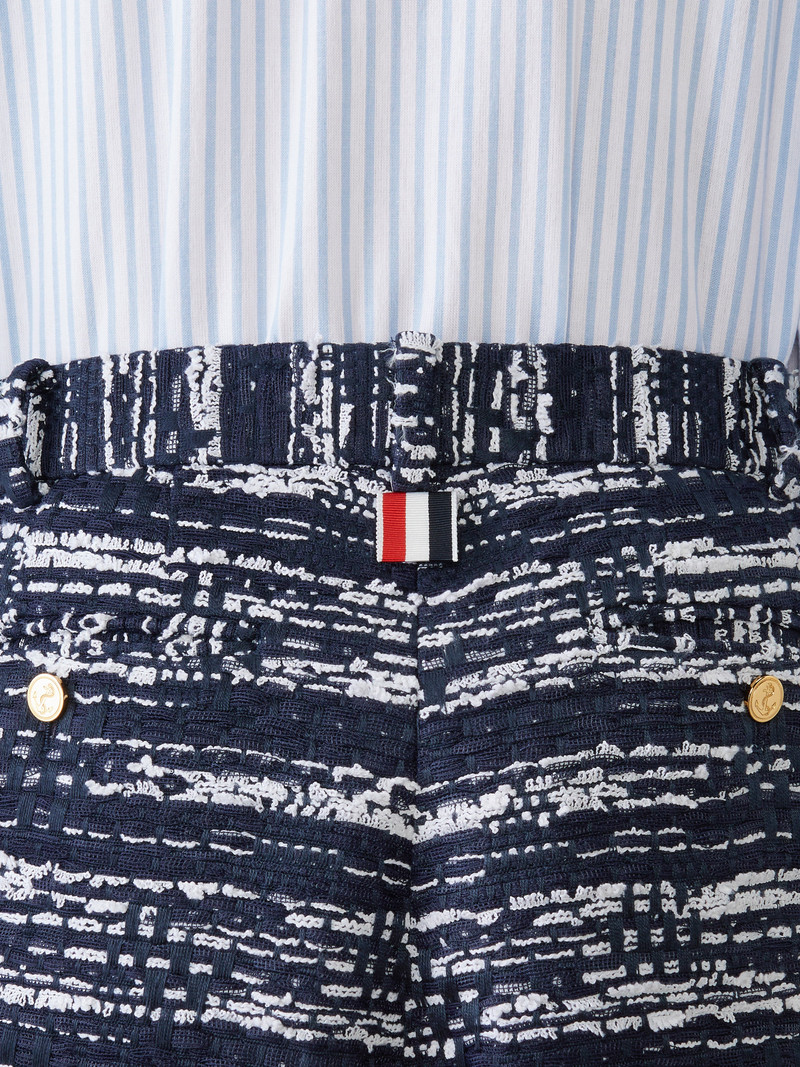 Mélange Tulle Yarn Tweed Beltloop Shorts 5