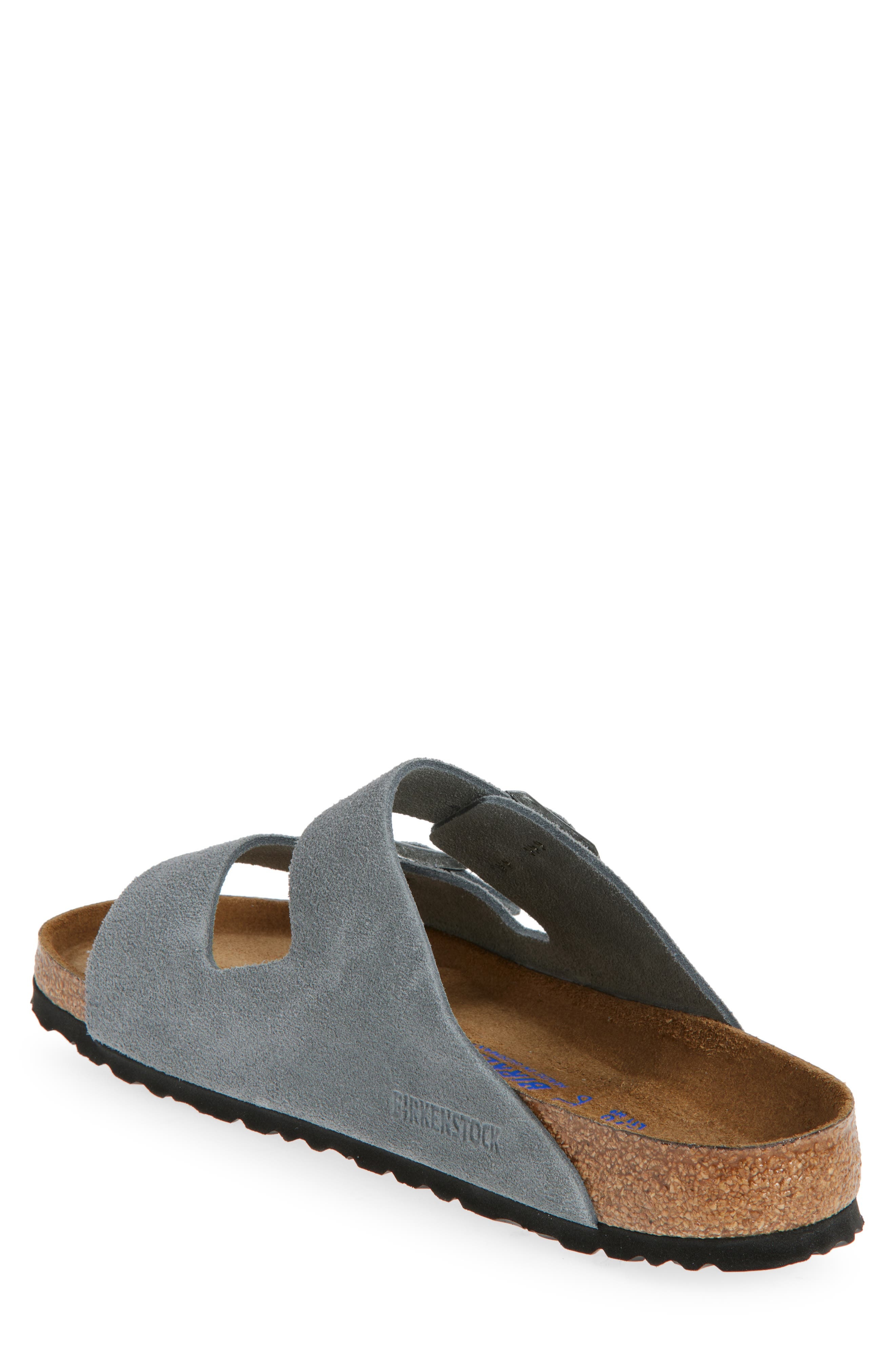 Birkenstock Arizona Soft Slide Sandal in Basalt at Nordstrom - 2
