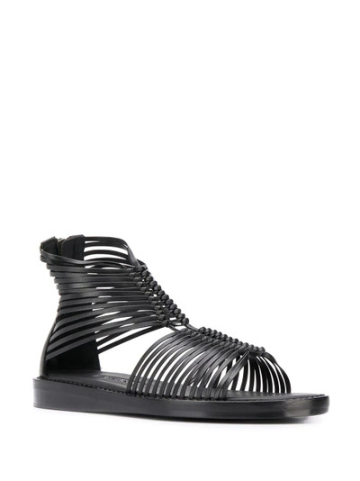 Ann Demeulemeester strappy sandals outlook