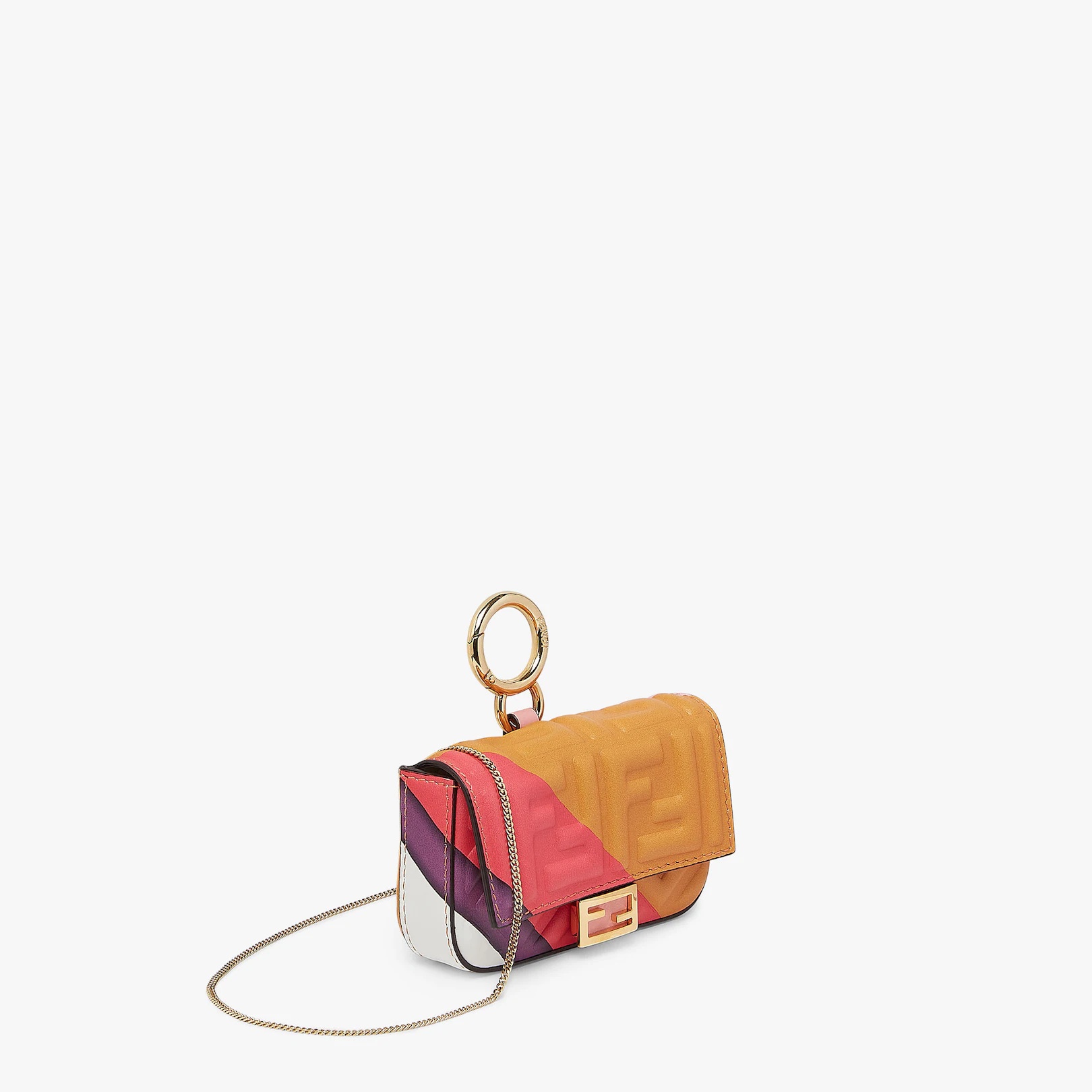 Multicolor nappa leather charm - 2