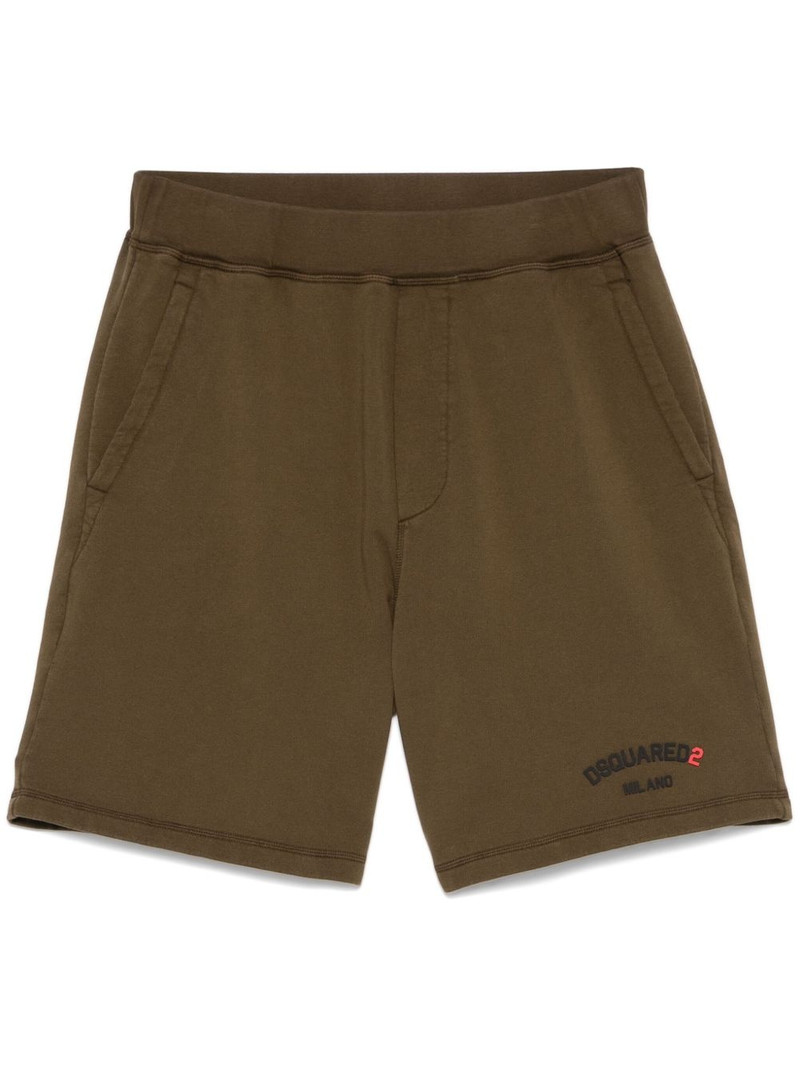 cotton track shorts 1