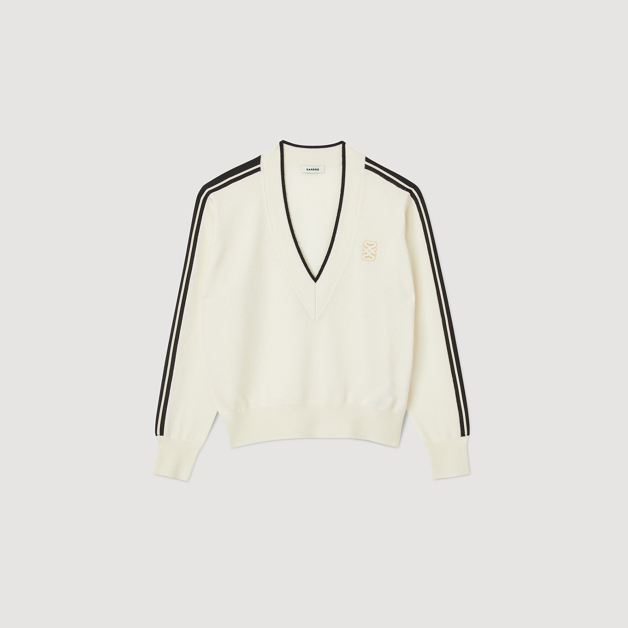 WOOL AND CASHMERE SWEATER - 1