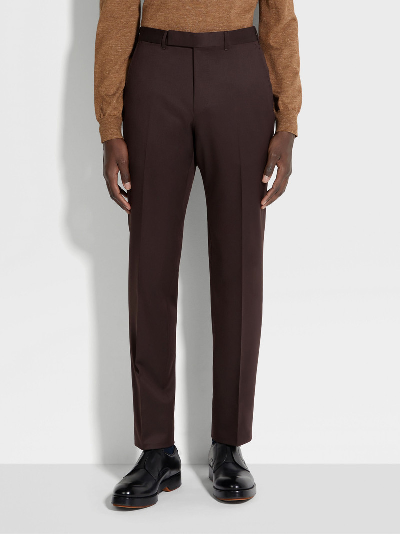 DARK BROWN CENTOVENTIMILA WOOL SUIT 5