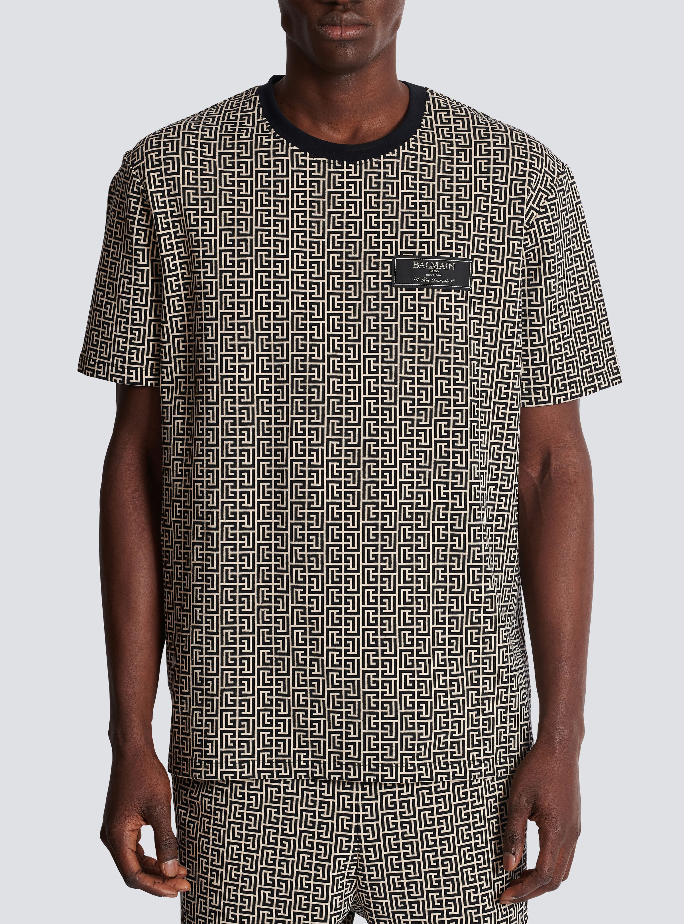 PB Labyrinth jacquard T-shirt - 5