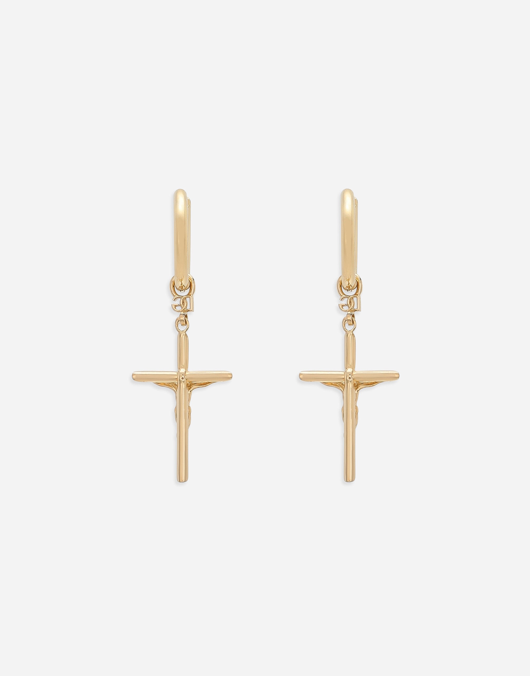 Stud earrings with “DNA” crosses - 3