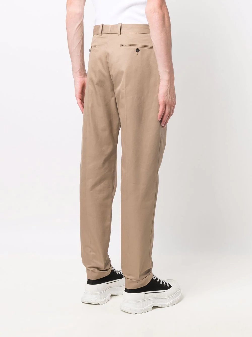 high-waist tailored trousers - 4