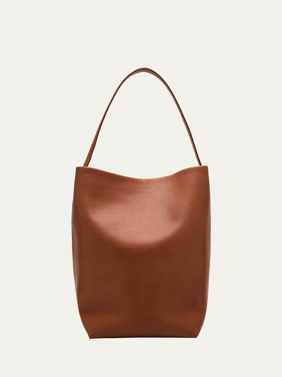 Park North-South Tote Bag in Leather - 1