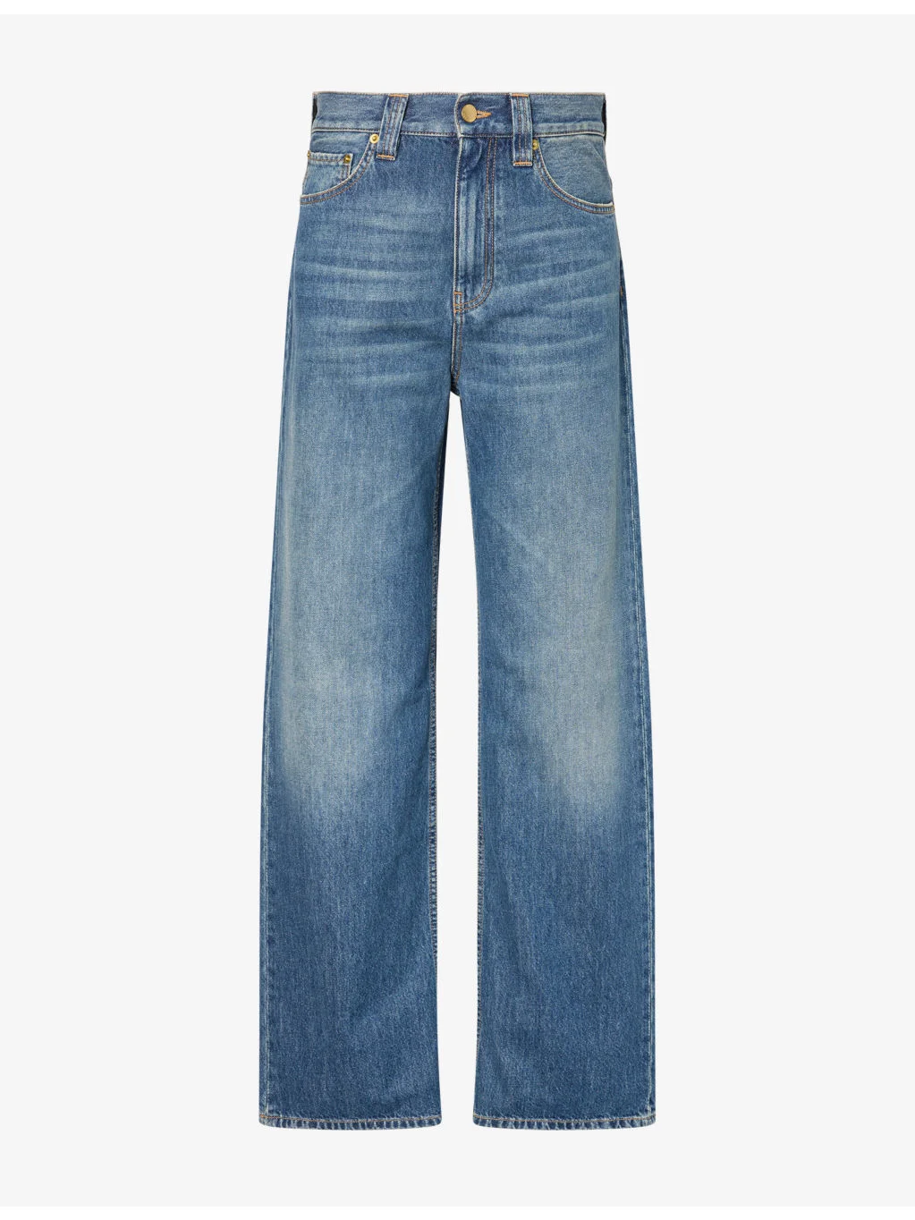 Lexie Straight-Leg Denim Jeans - 1