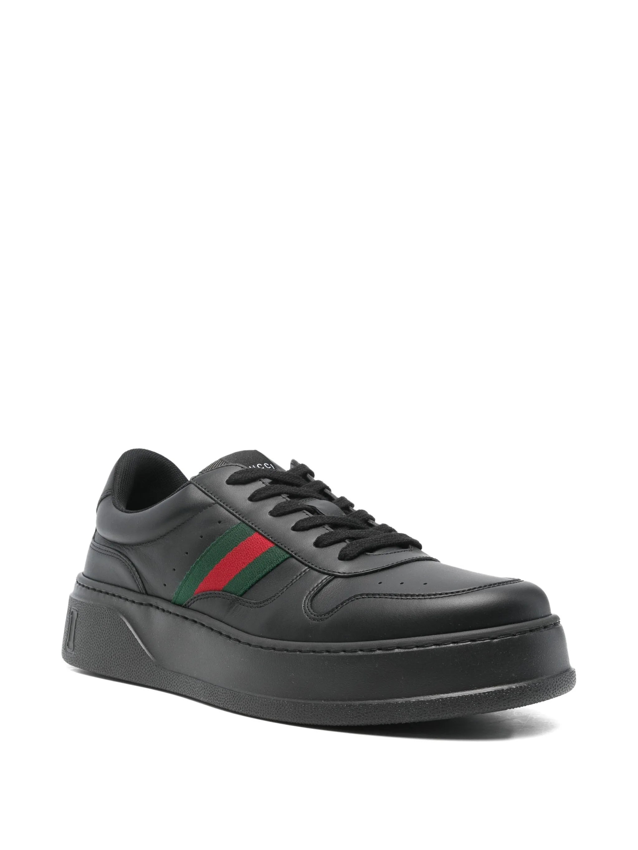 Gucci SNEAKERS L-TOP DALI SOFT LEATHER - 4
