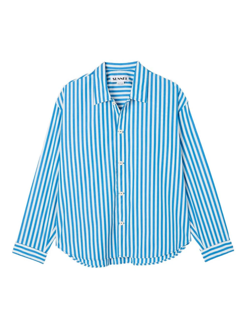 striped cotton shirt - 1