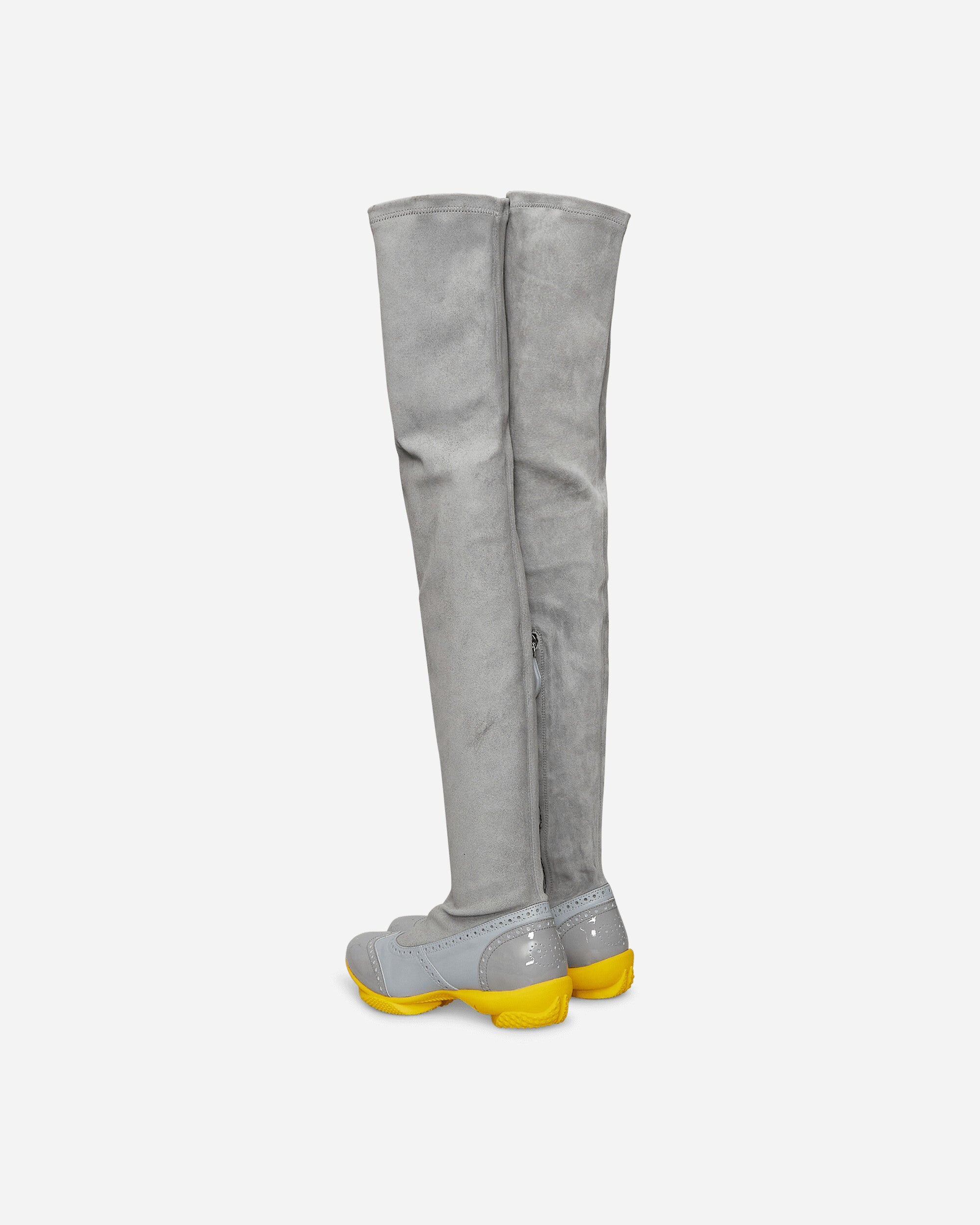 Sonia High Boots Fog Grey / Oyster Grey / Yellow - 4