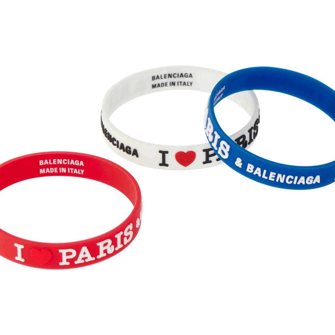 Paris Souvenir Champion Bracelet Set in Blue/white - 2