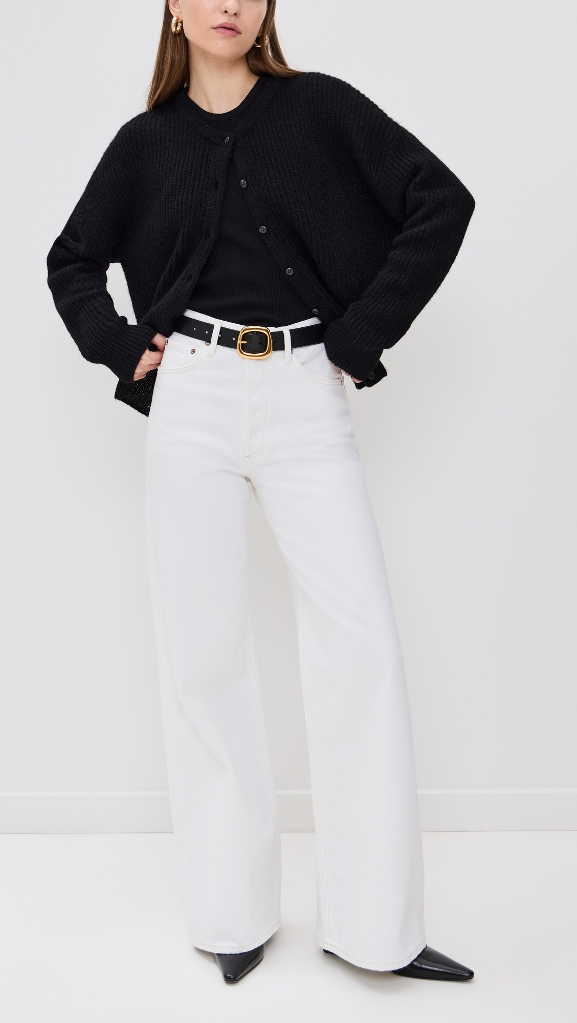 Dame Jeans: High Rise Wide Leg - 4