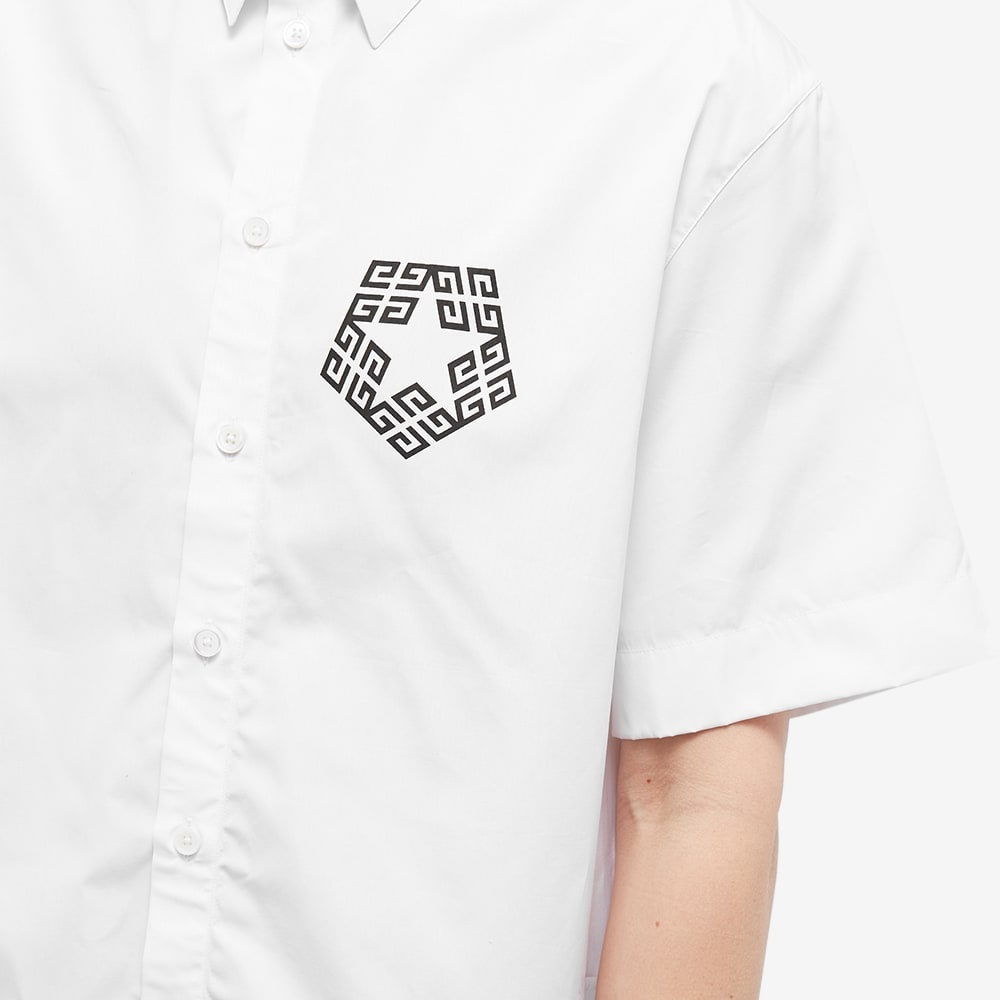 Givenchy Short Sleeve 4G Star Logo Shirt - 5
